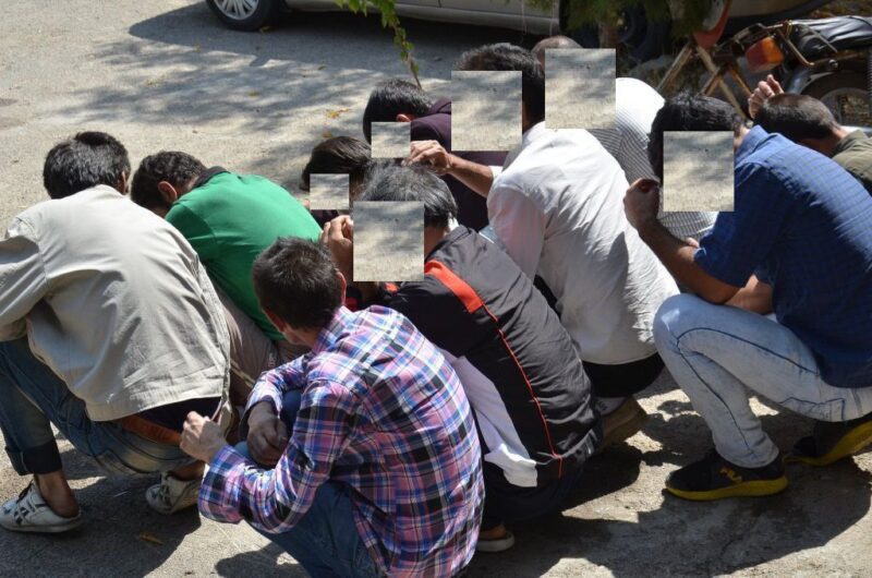 دستگیری ۲۳ نفر معتاد متجاهر و کشف مواد مخدر در “میانه “