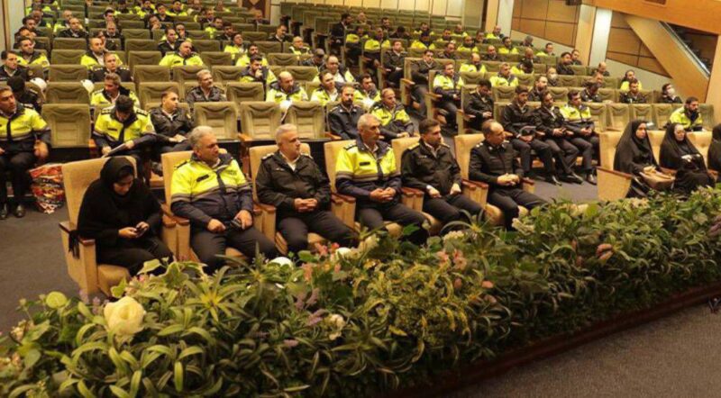 جلسه توجیهی ویژه پرسنل  پلیس راهور تهران بزرگ