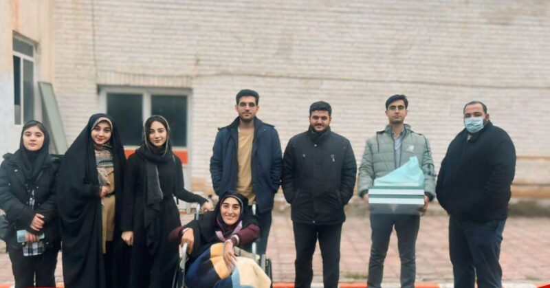 مادران سالمندان تبریز در روز مادر میزبان هلالی های مهربان بود