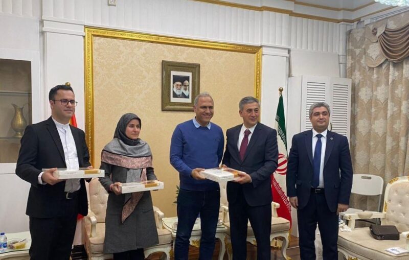 دیدار هیئت اعزامی اتاق تبریز با مسئولان سرکنسولگری جمهوری اسلامی ایران در شانگهای چین