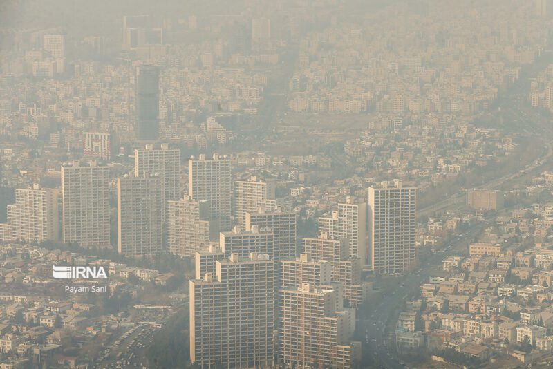 هشدار آلودگی هوا در ۹ کلان‌شهر 