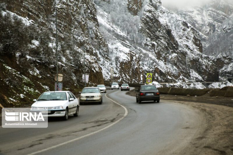 تردد در محورهای شمالی کشور به جز هراز روان است
