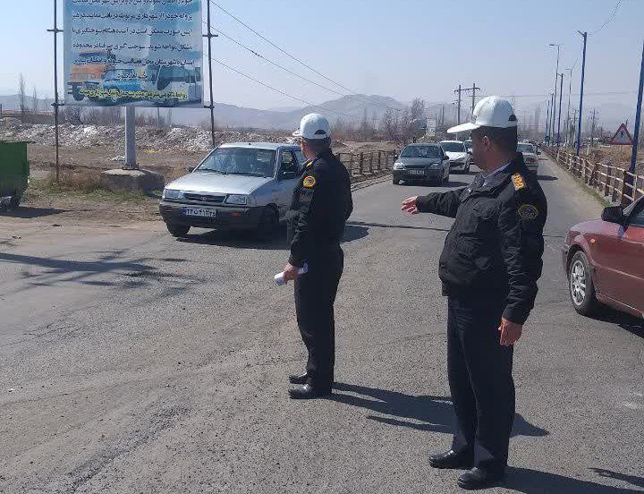 تمهیدات ترافیکی پلیس در پنجشنبه آخر سال در شهرستان میانه