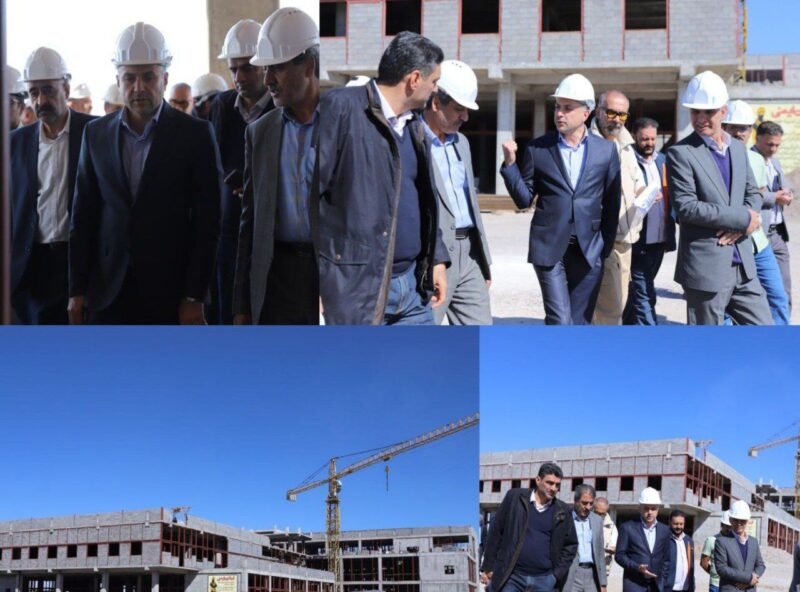 بازدید مدیر عامل مس ایران از پروژه ساخت بیمارستان ۱۵۰ تختخوابی شهربابک