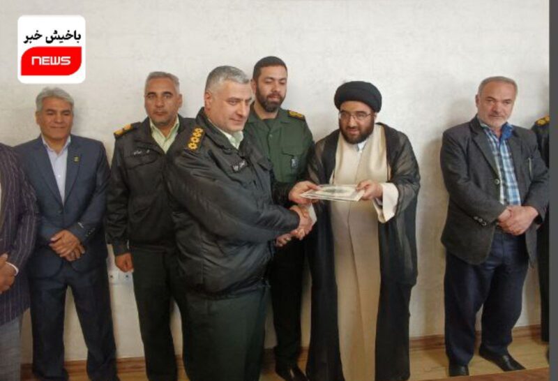 رئیس جدید کلانتری ۱۵ بندرشرفخانه معارفه شد