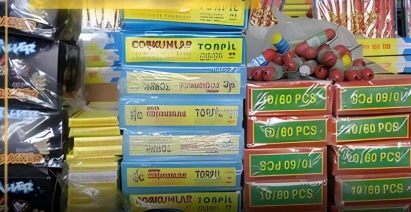 کشف ۵ هزار عدد انواع مواد محترقه در «بناب»