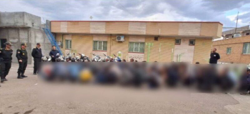 اجرای طرح جمع آوری معتادان متجاهر و خطرناک با رویکرد پیشگیری از سرقت در میانه