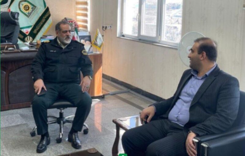 دیدار نوروزی مدیرعامل منطقه آزاد ارس با مقامات ارشد قضایی و انتظامی آذربایجان شرقی