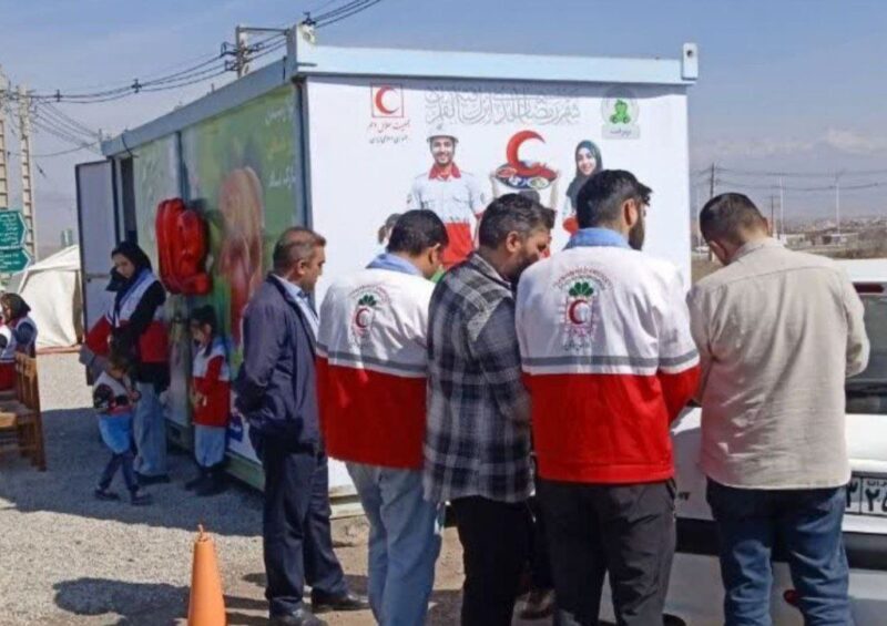 ارائه خدمات سلامت رایگان به مسافران نوروزی در ارس