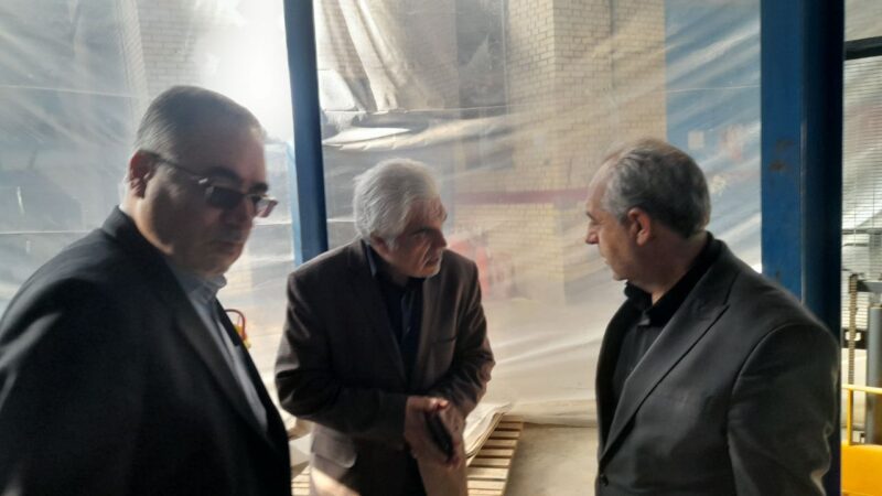 بازدید دکتر سرمست استاندار آذربایجان شرقی از مجموعه نیمه فعال عالم آرا در مرند
