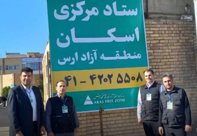 فعالیت ۲۴ ساعته ستاد اسکان مسافران نوروزی در ارس