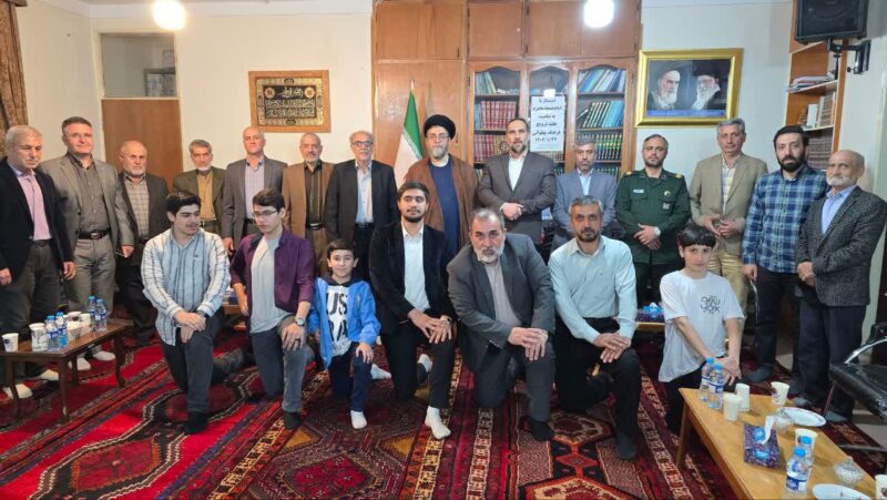 دیدار جامعه پهلوانی شهرستان میانه با حجت الاسلام رشادی امام جمعه محترم این شهرستان؛