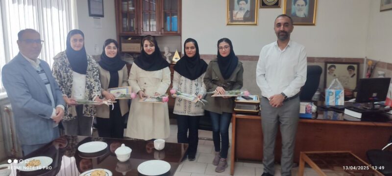 تجلیل دندانپزشکان مرکز بهداشت شهرستان مرند
