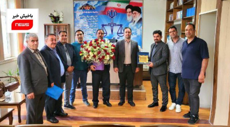 تقدیر و تشکر رانندگان کامیون مالباخته از دادستان عمومی و انقلاب جلفا