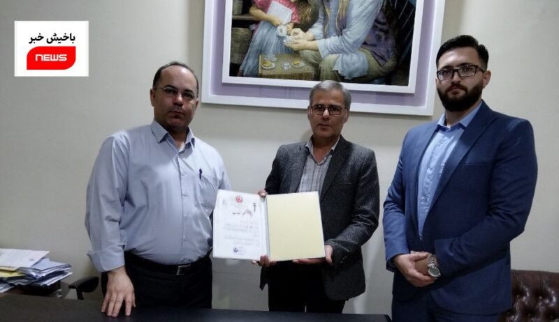 تقدیر از نماینده سبک شین کیوکوشین کاراته از مدیر باخیش خبر