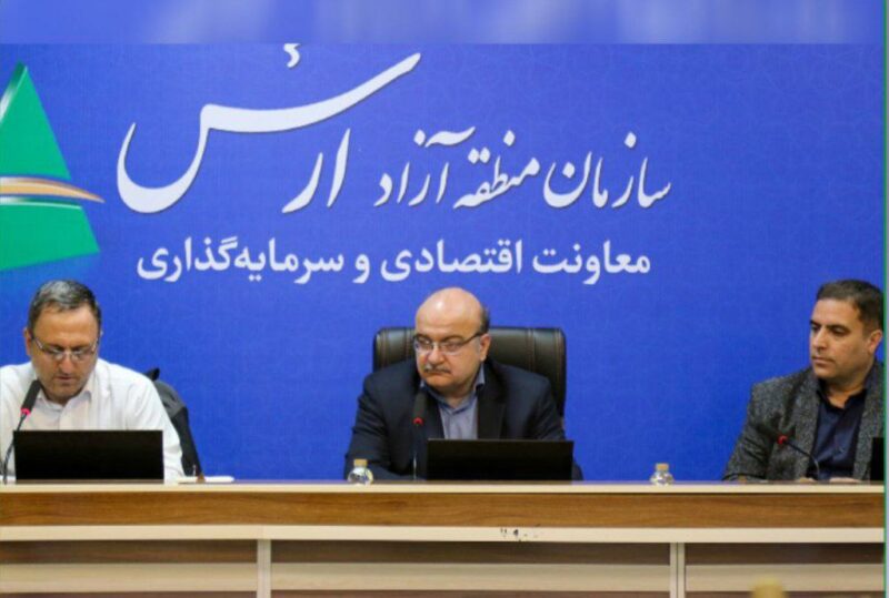توسعه شبکه ریلی و زیرساخت‌های لجستیکی منطقه آزاد ارس کلید خورد