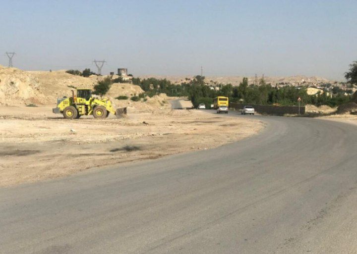 بررسی میدانی فاز دوم پروژه جاده گلف توسط شهردار و فرماندار مسجد سلیمان