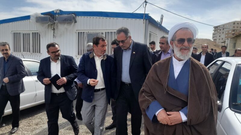 بازدید معاون نظارت و ارزشیابی وزارت بهداشت از پروژه بیمارستان ۳۰۴ تختخوابی مرند