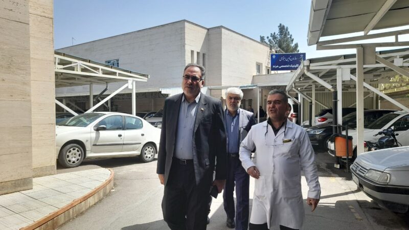 بازدید سرزده فرماندار ویژه مرند از سازمان تأمین اجتماعی  شهرستان مرند