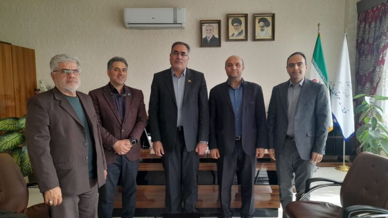 دیدار رئیس جدید دانشکده فنی و مهندسی مرند با معاون استاندار و فرماندار شهرستان ویژه مرند