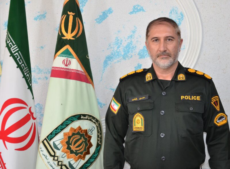 انتخاب سرهنگ حسن رفیعی به عنوان مدیر برتر فراجا