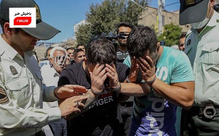 تسلیم دو عربده کش میانه ای در برابر اقتدار پلیس