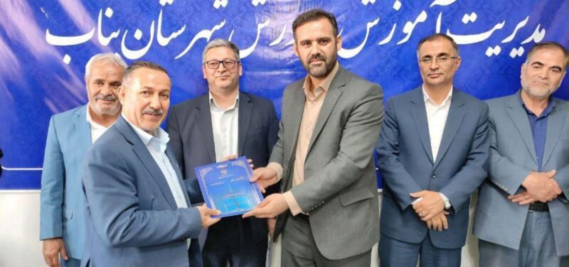 مقصود وحیدی به عنوان مدیر آموزش و پرورش شهرستان بناب منصوب شد