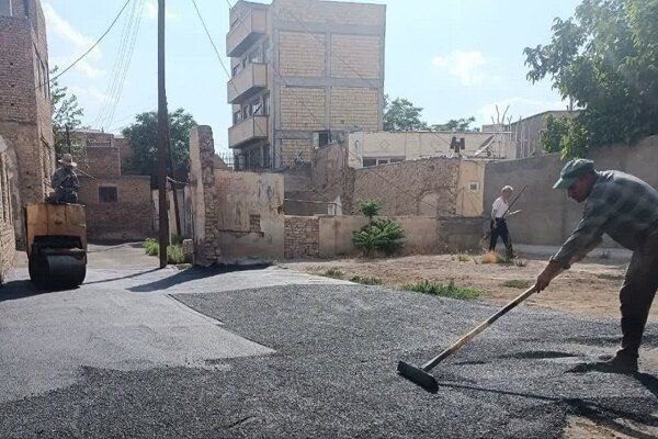 توزیع ۱۰۱ تن آسفالت طی هفته گذشته در محدوده مرکزی تبریز