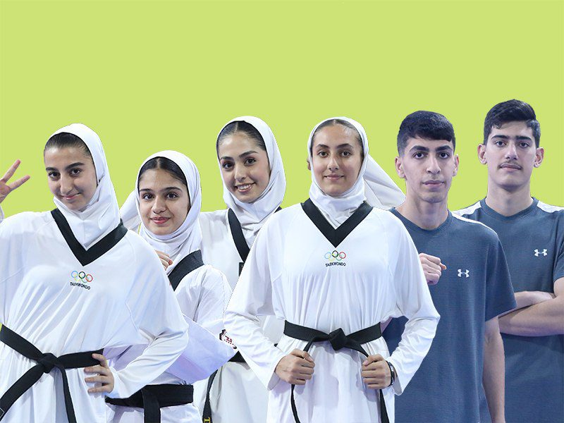 کسب ۶ مدال رنگارنگ نمایندگان تکواندو ایران در روز نخست