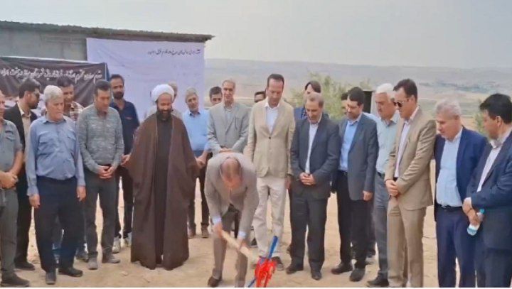 کلنگ زنی پروژه ۱۲۰۰ میلیارد ریالی مرغ مادر گوشتی در میانه
