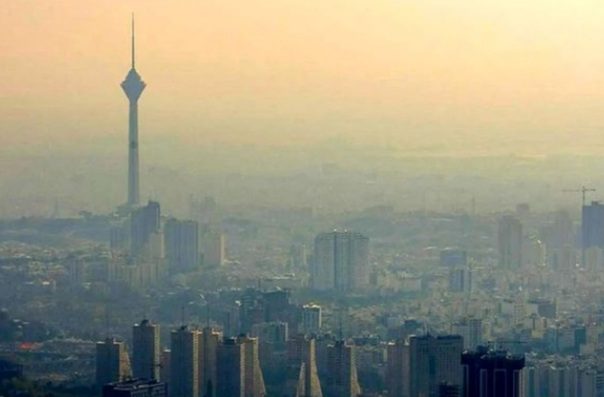 تشدید آلاینده ازن در هوای تهران