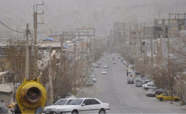 گرد و غبار ایلام را در بر گرفت