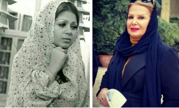 سفر در زمان؛ «پوری بنایی» در کنار «شورانگیز طباطبایی و پسرش»؛ سال ۹۶/ عکس