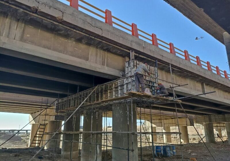 پیشرفت ۶۷ درصدی پروژه مقاوم سازی، بهسازی و مرمت پل “آجی چای”