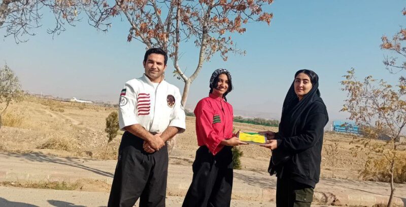 نعمتی نائب رئیس گنگ توان بانوان شهرستان جلفا و منطقه آزاد شد