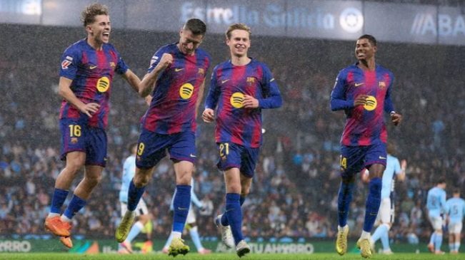 پیروزی بارسلونا مقابل سلتاویگو