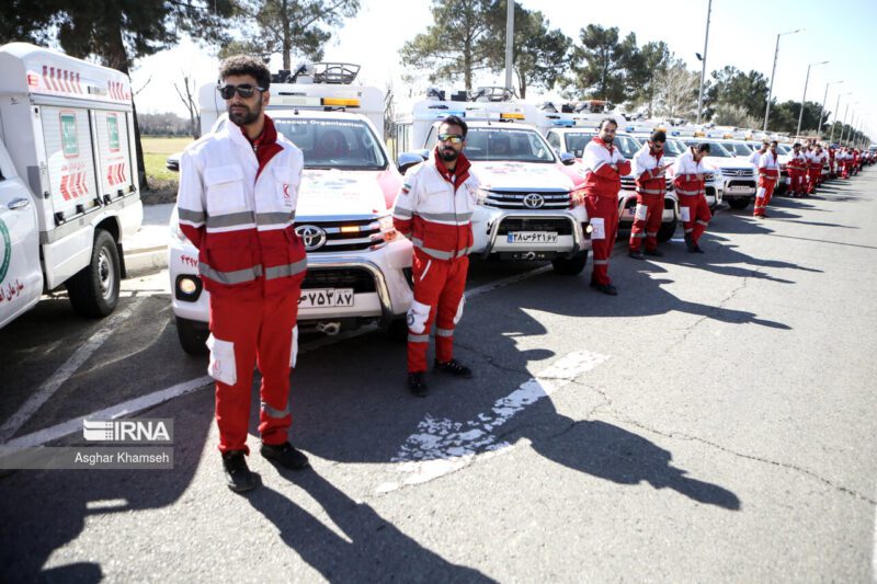 بیش از ۸۶۰۰ نیروی عملیاتی هلال احمر آماده پوشش امدادی راهپیمایی یومالله ۲۲بهمن