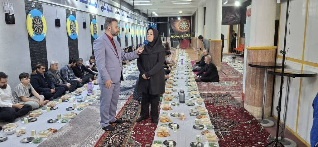 ضیافت افطاری کمیته دارت آذربایجان شرقی