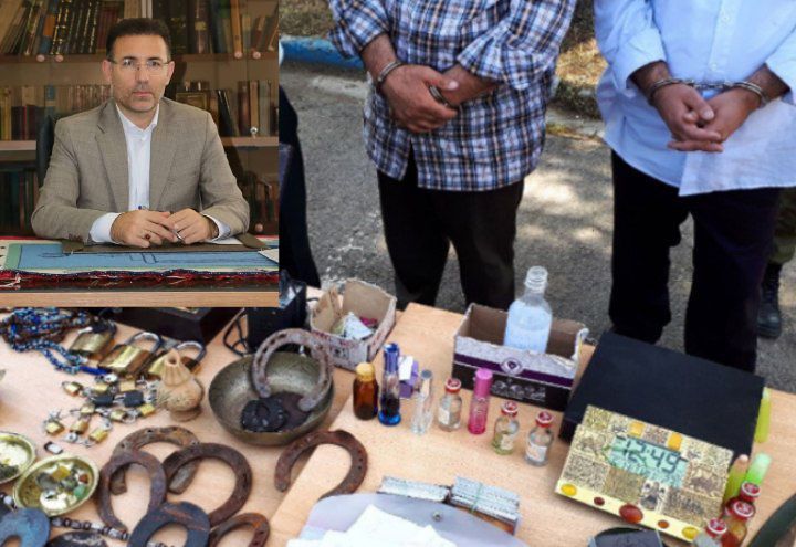 دو رمال و دعانویس  حرفه ای اسکو در چنگال قانون