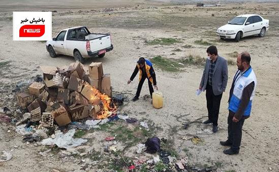 کشف، ضبط و معدوم سازی ۵۱۶ کیلوگرم تخم مرغ غیر بهداشتی در ملکان