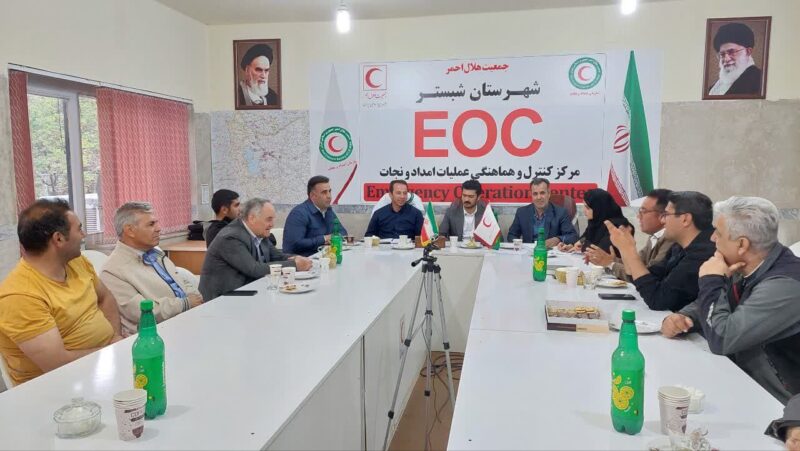 برگزاری نشست مشترک هیئت کوهنوردی با اداره ورزش و جوانان وجمعیت هلال احمر شهرستان شبستر
