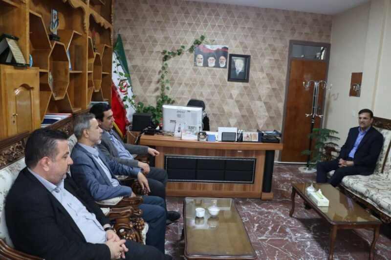 دیدار شهردار و شورای شهر اسکو با معاون جدید فرماندار