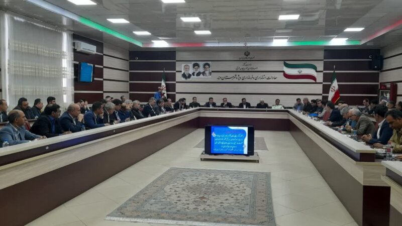 برگزاری جلسه رسیدگی به مشکلات حوزه راه و شهرسازی مرند