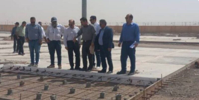 بازدید مدیر کل دفتر امور فنی و مهندسی ساختمان سازمان از پایانه مرزی دوغارون در استان خراسان رضوی