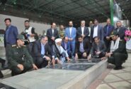 مراسم عطر افشانی گلزار شهدا در مرند به مناسبت سالروز آزادسازی خرمشهر