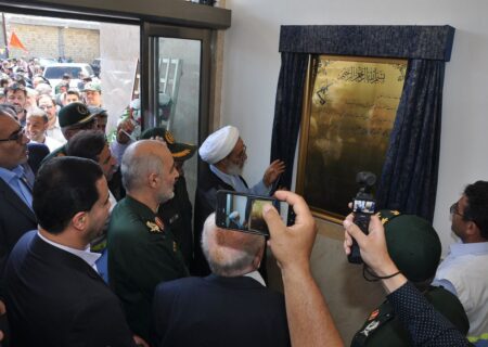 بهره برداری از درمانگاه تخصصی شهیدمحمد حاج علیزاده سپاه مرند