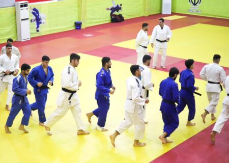 برگزاری اردوی مشترک تیم ملی بزرگسالان وجوانان جودو