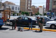 اصلاح و نوسازی تجهیزات ایمنی ترافیک در سطح شهر مرند