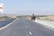 اجرای حفاظ بتنی پل محور ترانزیتی حاجی‌آباد _ سیرجان( محدوده روستای کشکوییه) استان هرمزگان