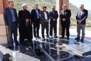 غبارروبی و عطرافشانی مزار شهدای گمنام کلیبر با حضور مدیرکل فرهنگ و ارشاد اسلامی آذربایجان شرقی